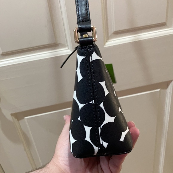 NWT Kate Spade Black White Millie Crossbody Purse - Picture 6 of 12